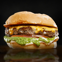 Pesto Simple + Papas fritas