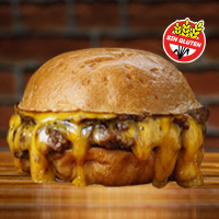 Cheese Burger Simple Sin TACC