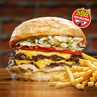 California Doble Sin TACC + Papas Fritas