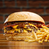 Sweet Onion Doble + Papas Fritas