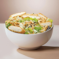 Ensalada Caesar Con Pollo Crispy