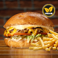 American Simple Veggie + Papas Fritas