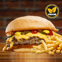 Royal Simple Veggie + Papas Fritas